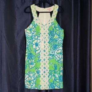Womens Lilly Pulitzer summer shift dress.
